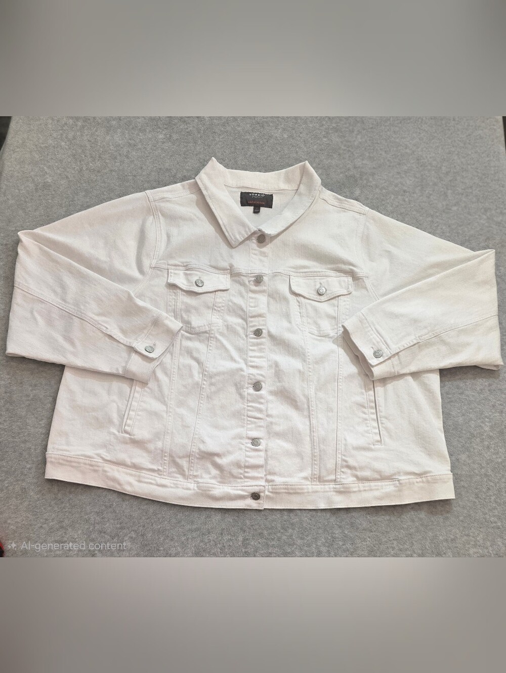 Torrid White Denim Jacket - Classic Women's Trucker
